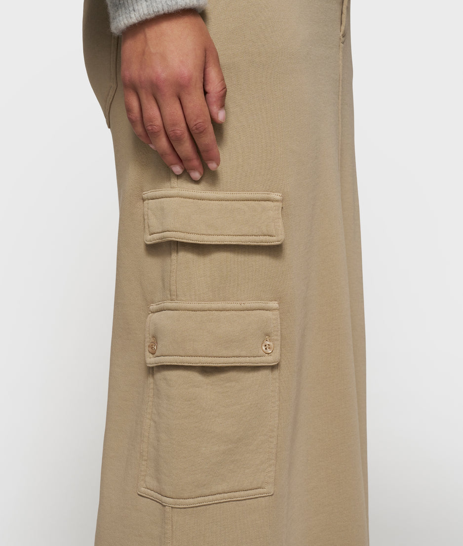 straight skirt pockets | earth