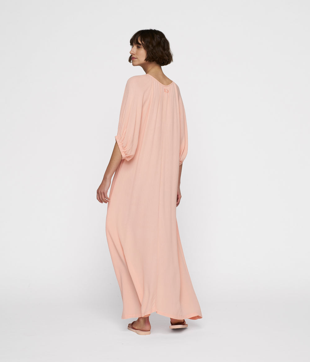 maxi dress | peach