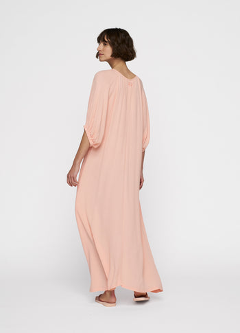 maxi dress | peach