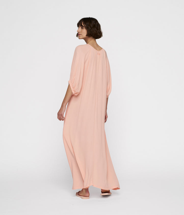 maxi dress | peach