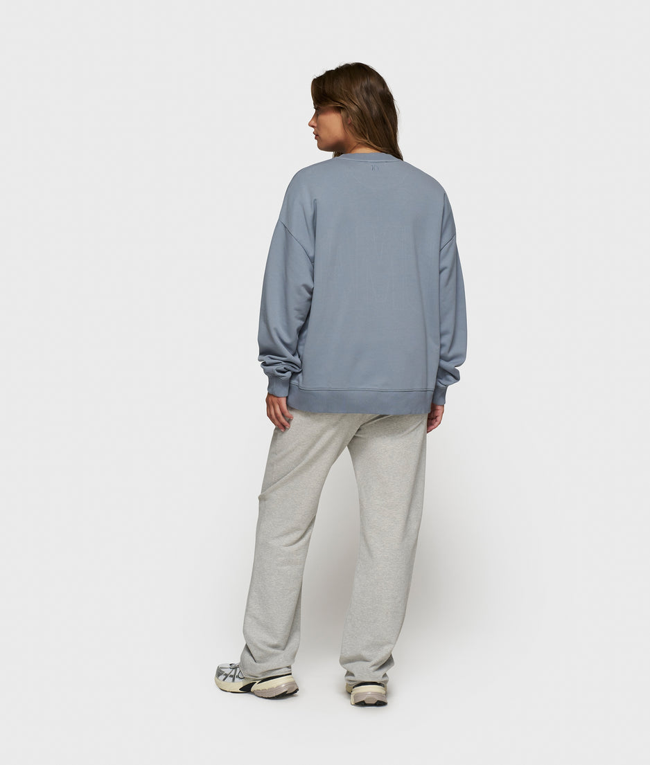 human fleece sweater | la blue