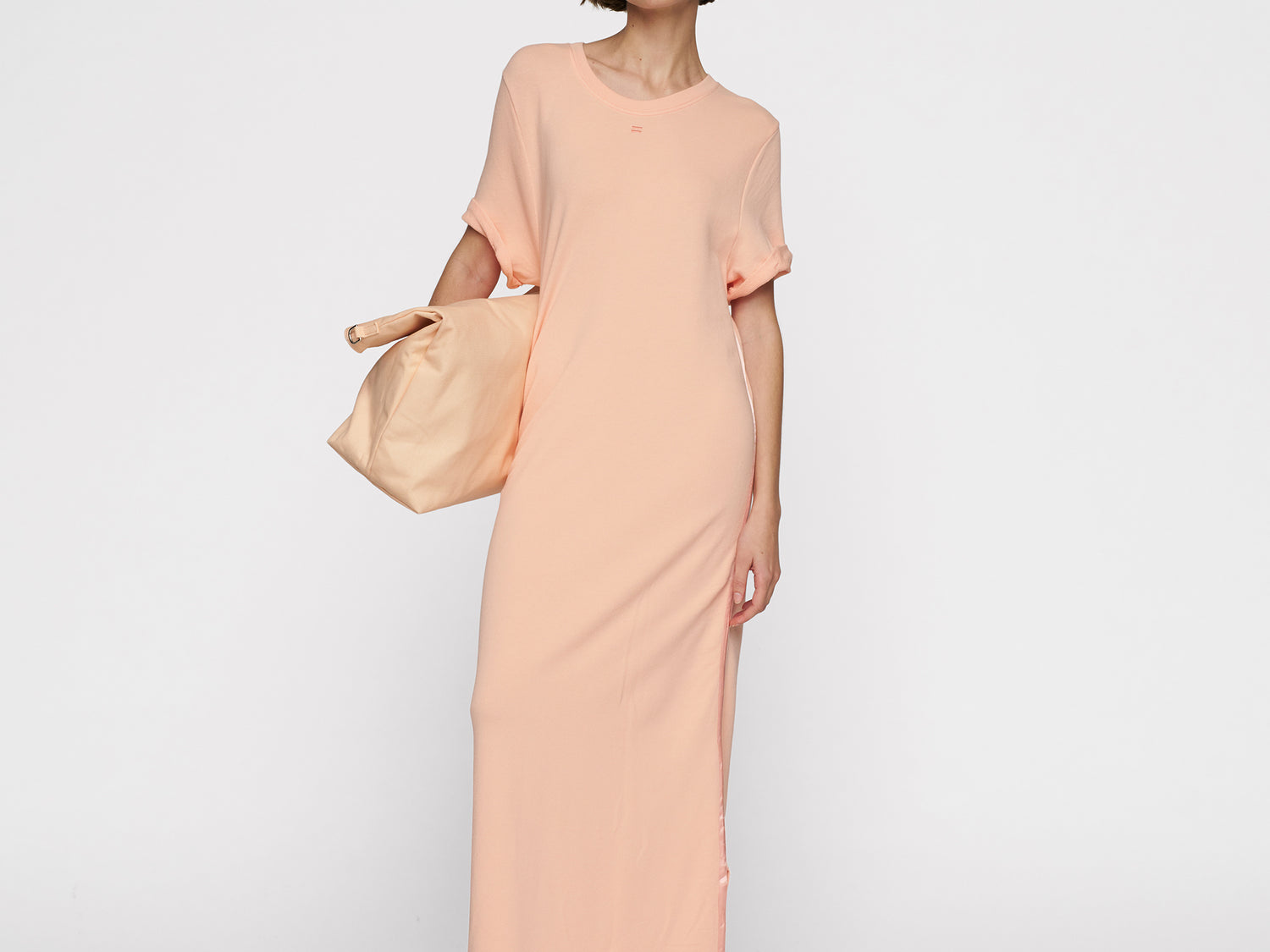 long beach dress | peach