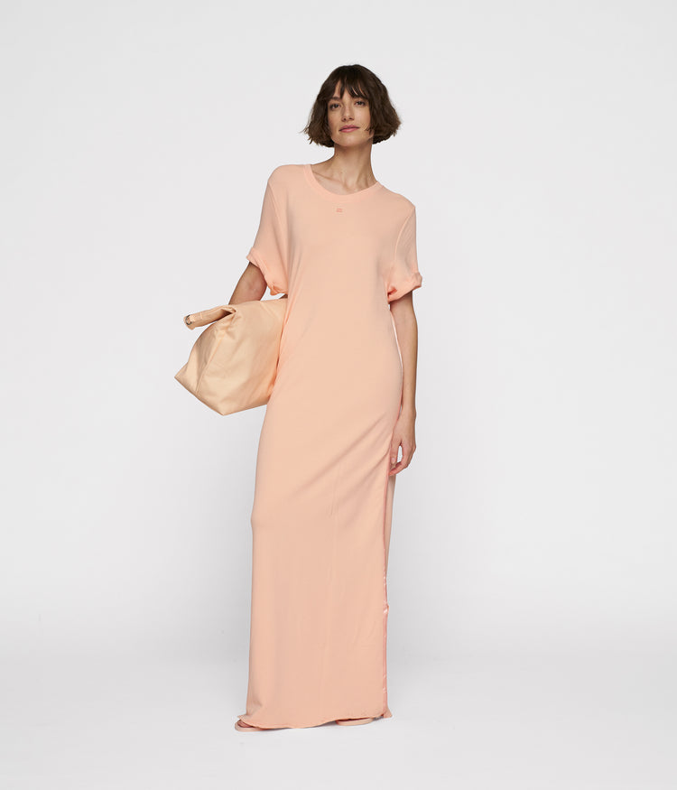 long beach dress | peach