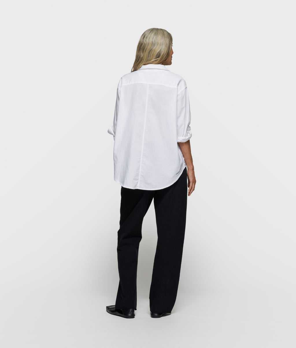 THE PIQUE SHIRT | white