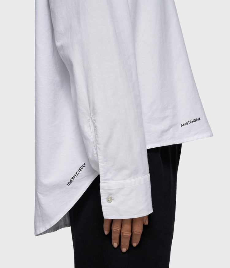 THE PIQUE SHIRT | white