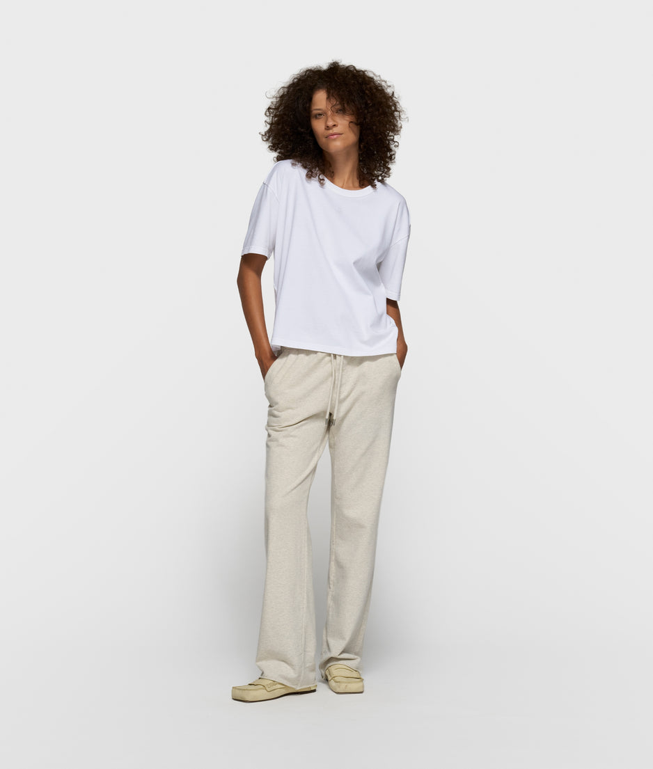 THE THICK COTTON TEE | white