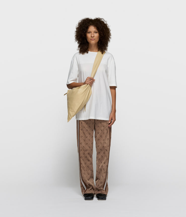 short sleeve tee mix | ecru