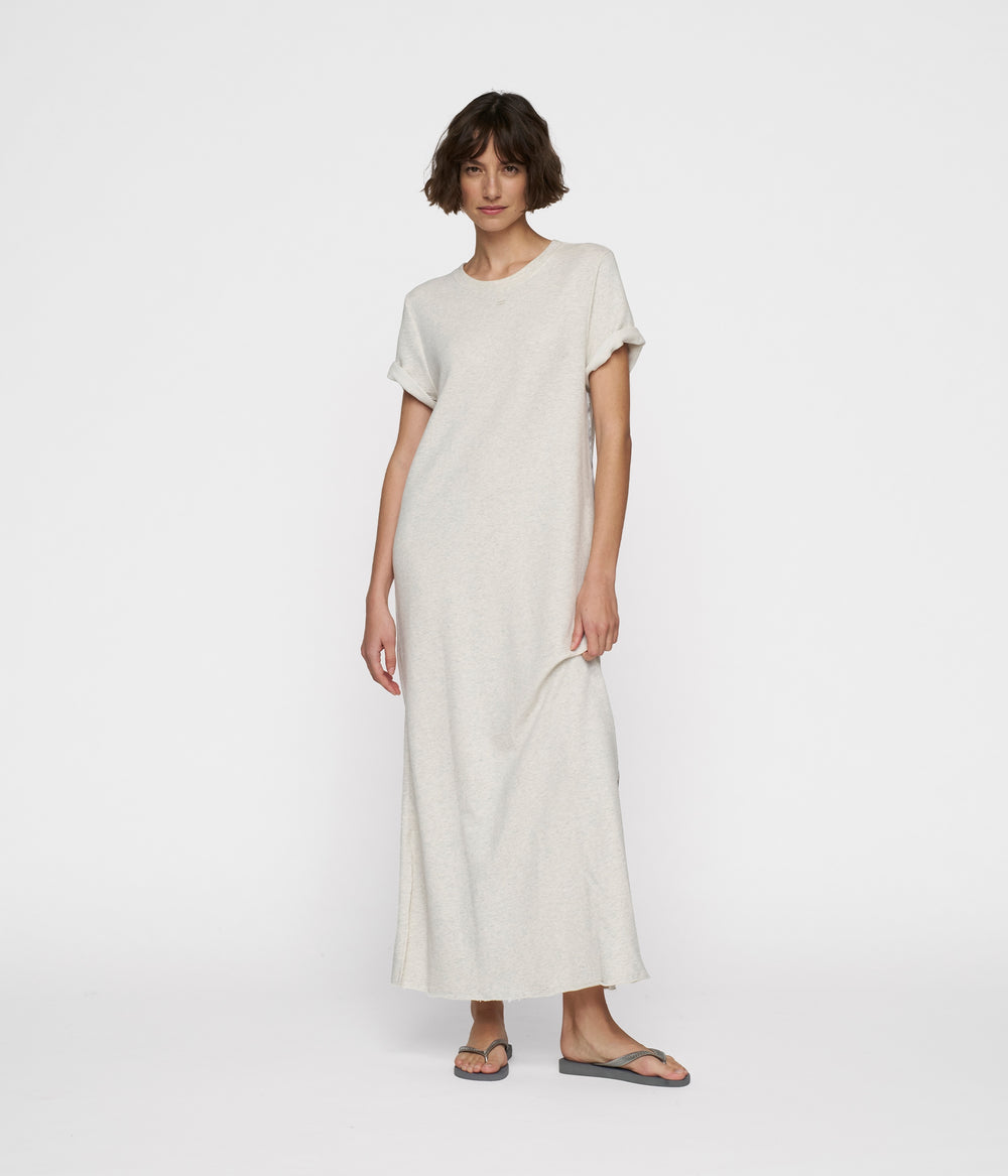long beach dress | light grey melee