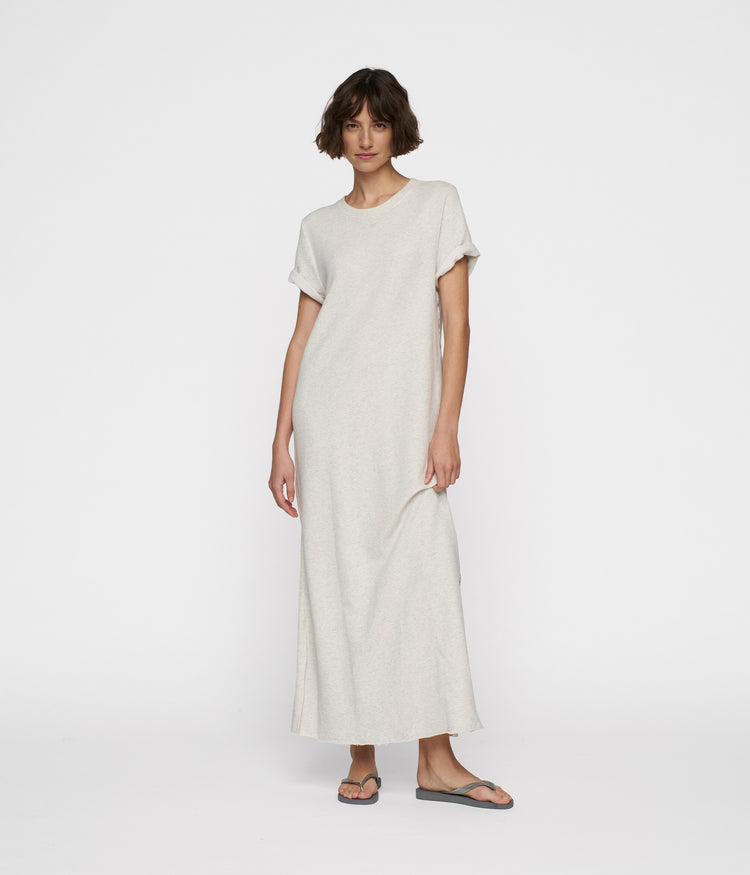 long beach dress | light grey melee