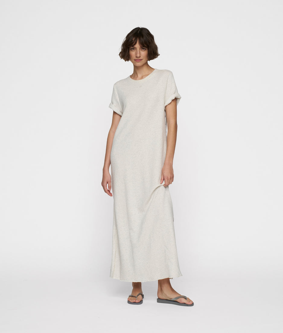long beach dress | light grey melee