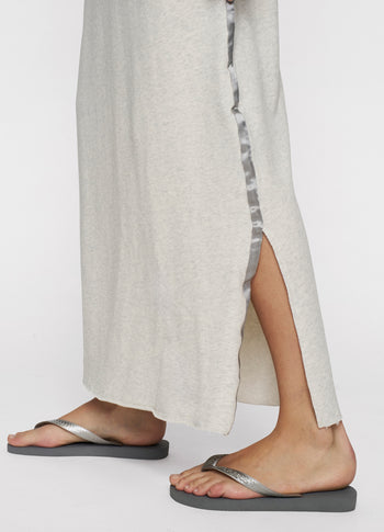 long beach dress | light grey melee
