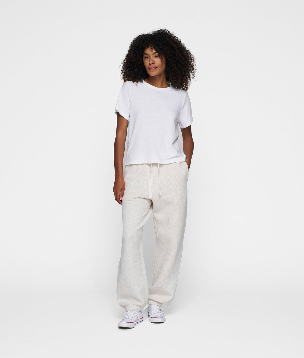 THE PETITE TEE | white
