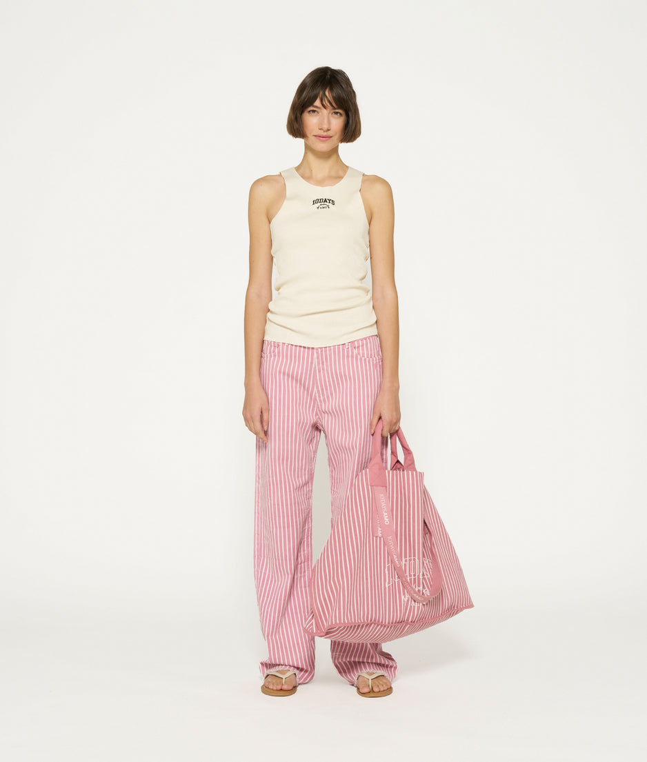 tanktop rib | warm white