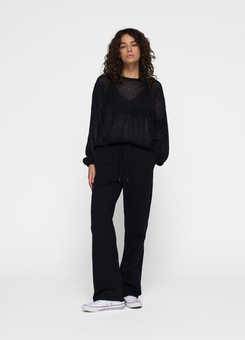 THE STRAIGHT JOGGER | black