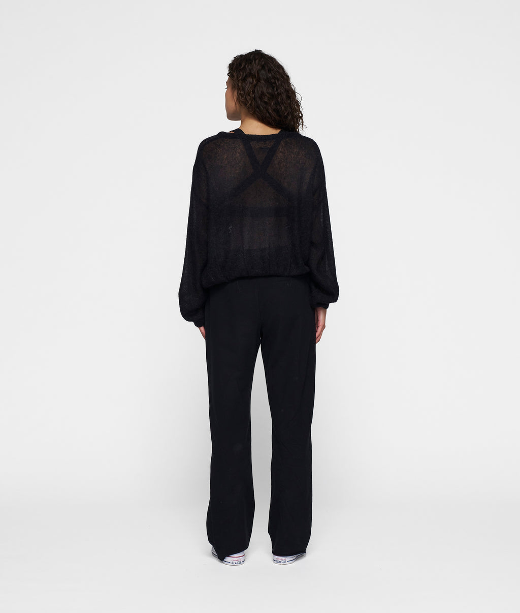 THE STRAIGHT JOGGER | black