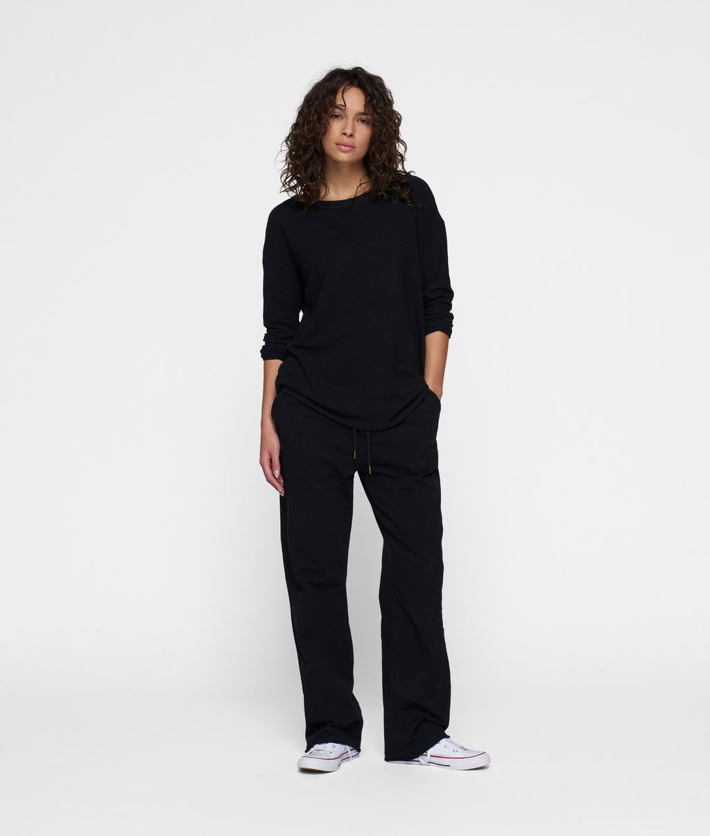 THE LONG SLEEVE TEE | black