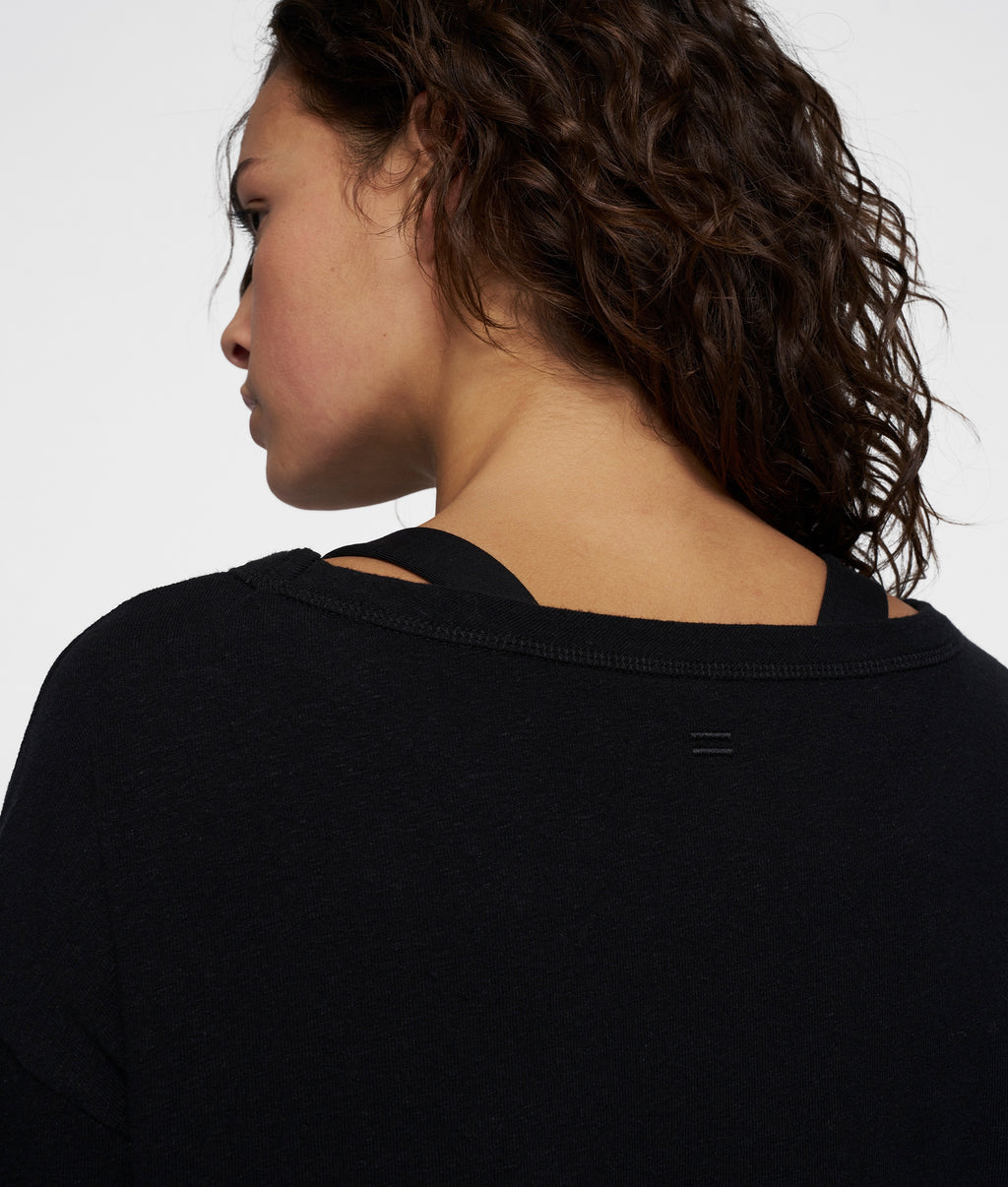 THE LONG SLEEVE TEE | black