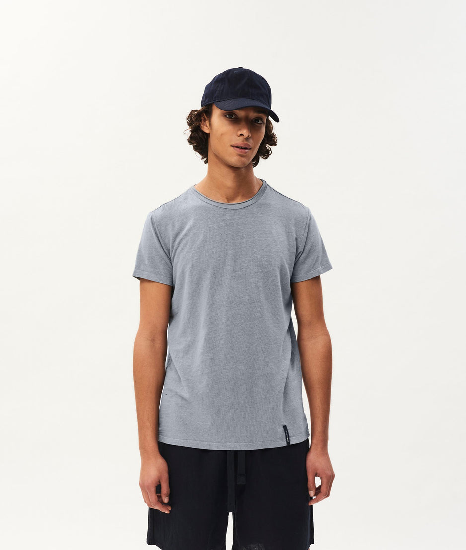 Dax linen tee | la blue