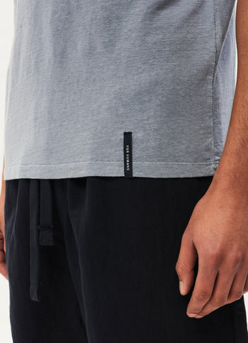 Dax linen tee | la blue