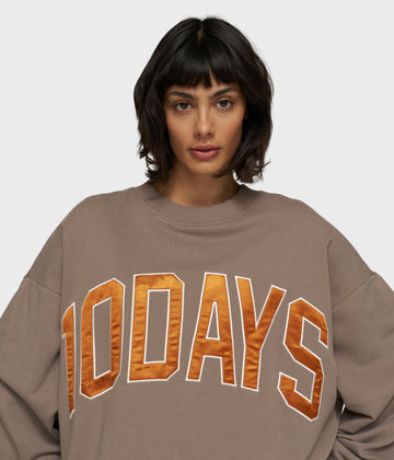 baseball sweater 10DAYS | moonrock