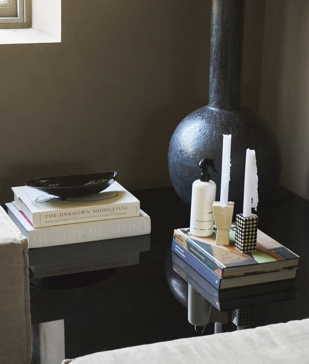 Candle Holder N1 Black White | white/black