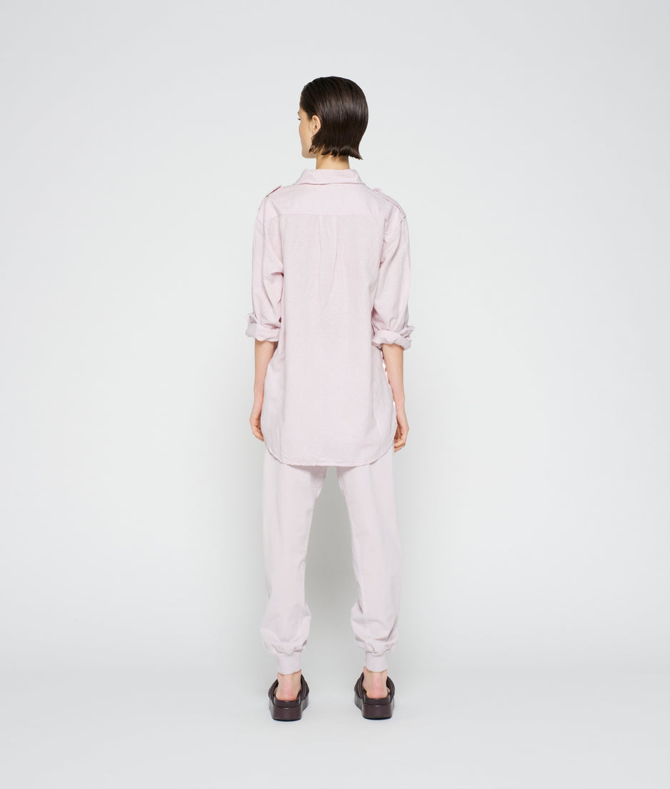 woven pants | pale lilac