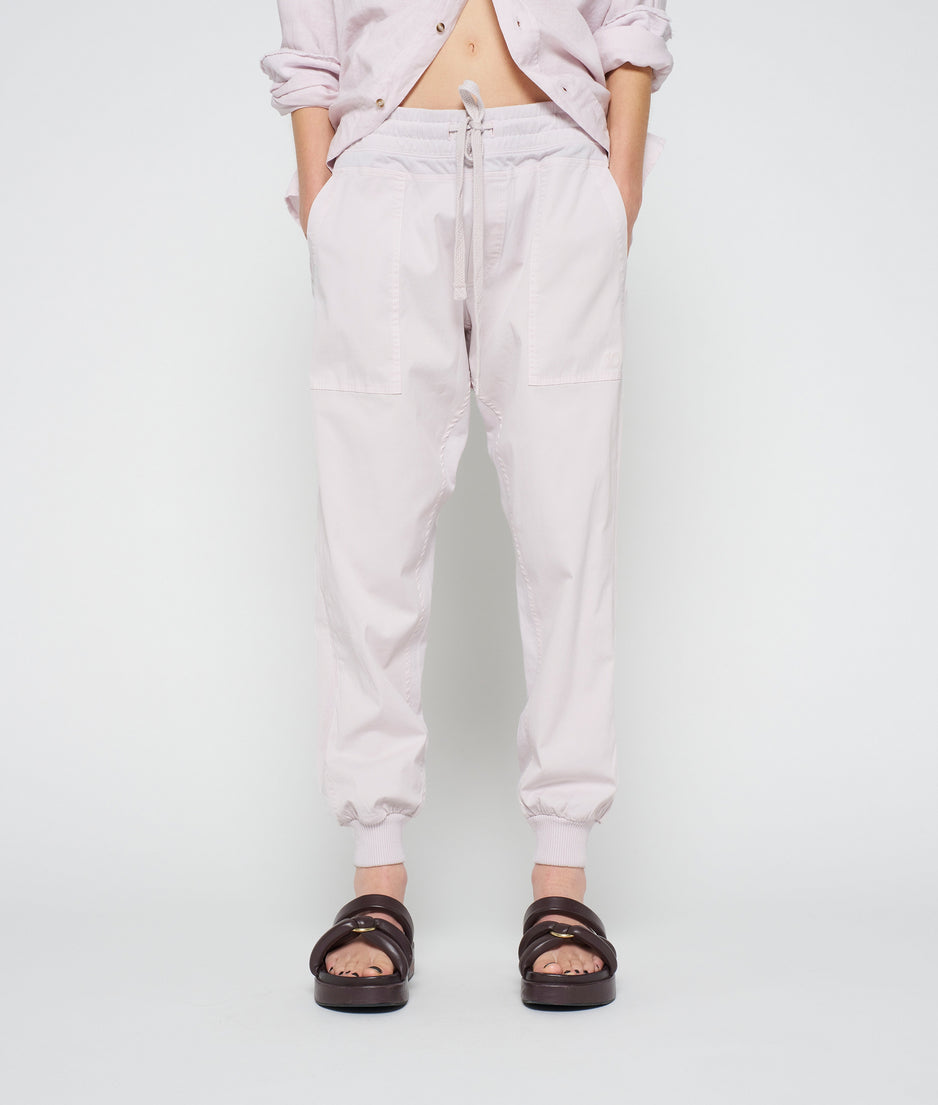 woven pants | pale lilac