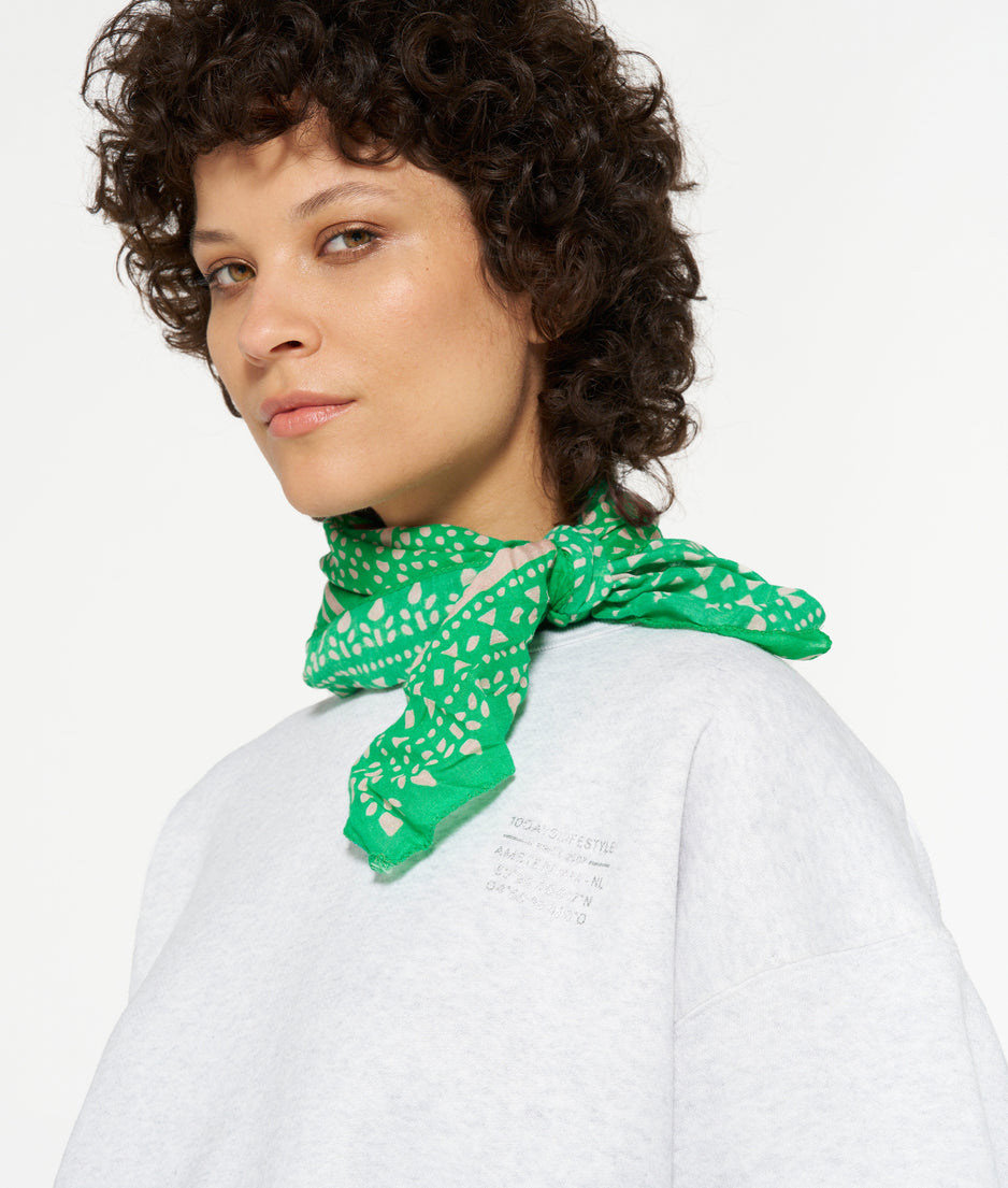 bandana | apple green