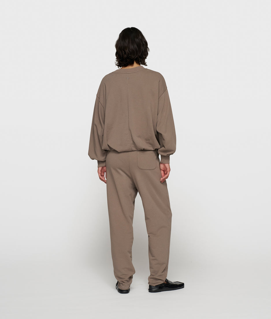 pleated sweater 10 | moonrock