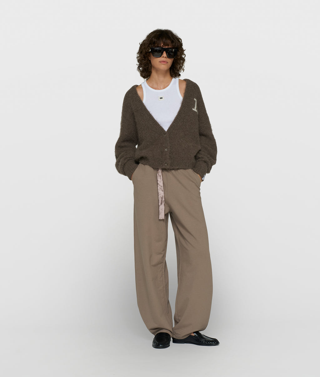banana fleece broek | portobello