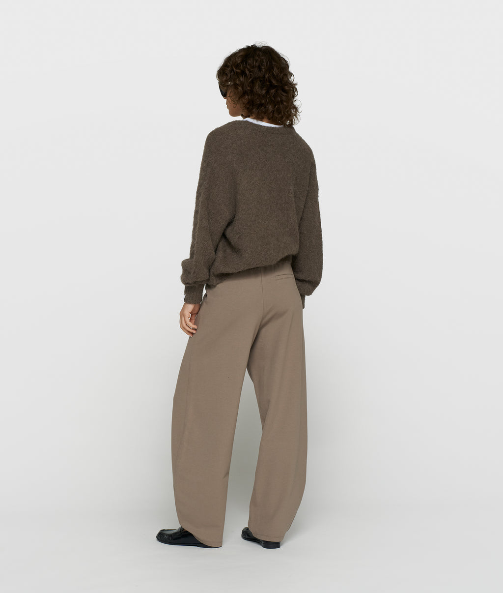banana fleece broek | portobello