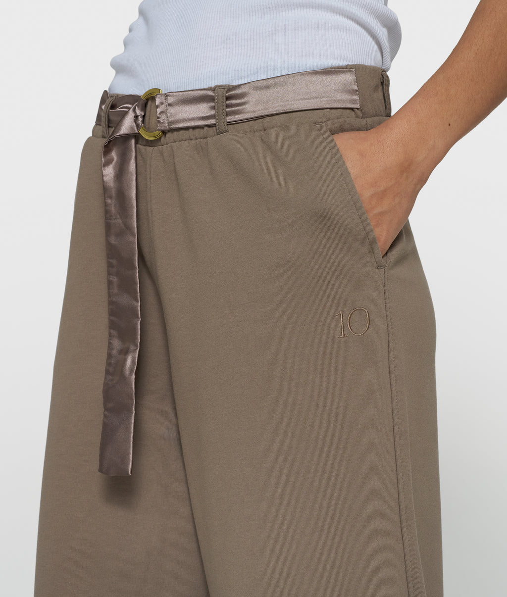 banana fleece broek | portobello
