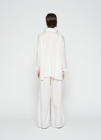 flowy blouse woven | ecru