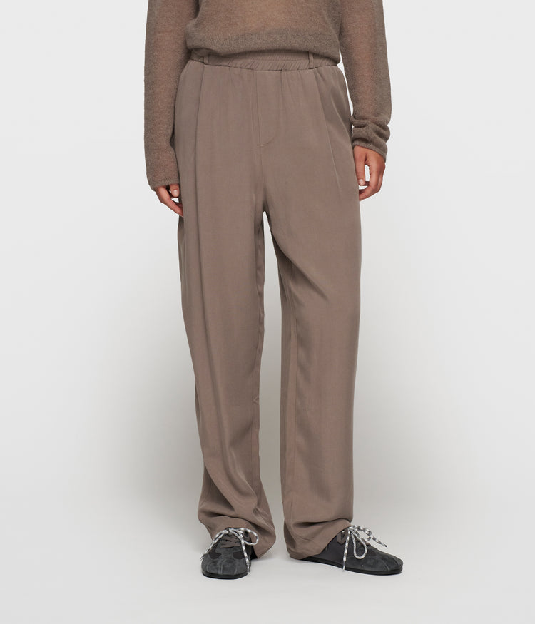 flowy pants lyocell | moonrock