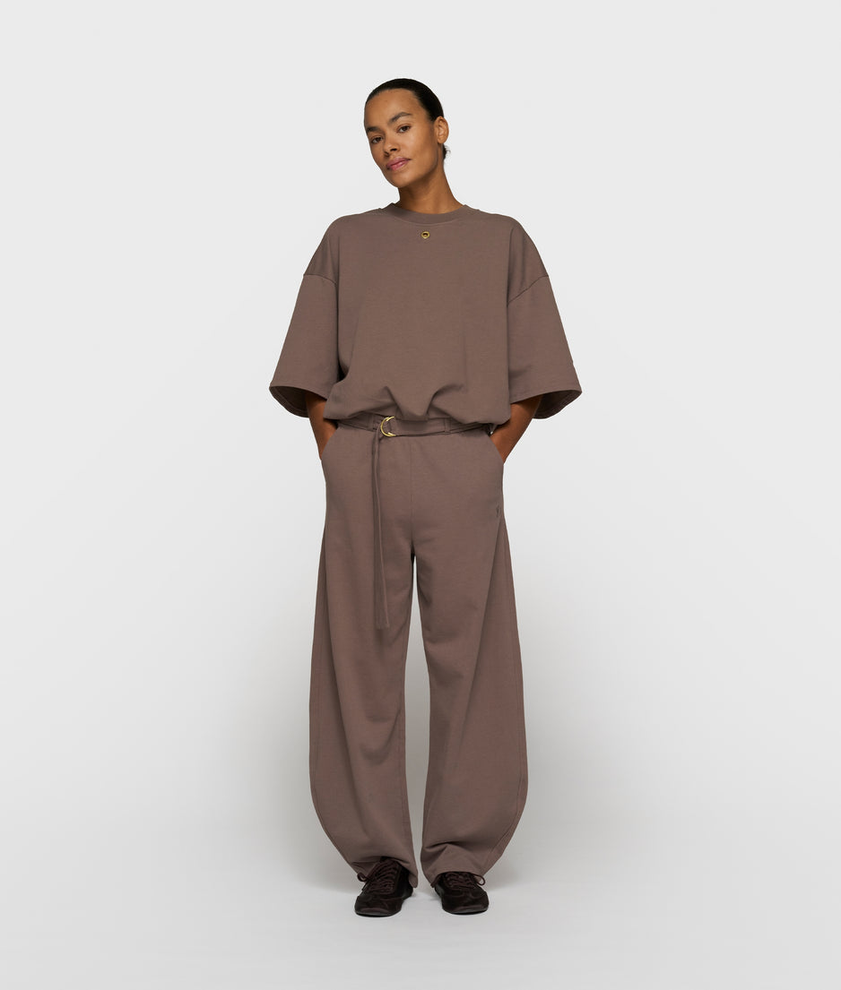 banana pants fleece | moonrock