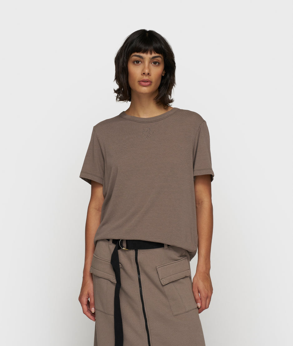 petite tee modal | moonrock