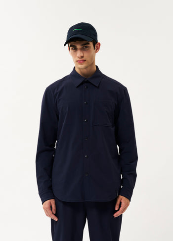 Khai overshirt | dark blue