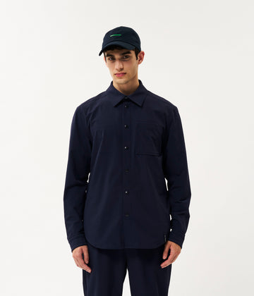 Khai overshirt | dark blue