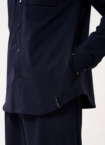 Khai overshirt | dark blue