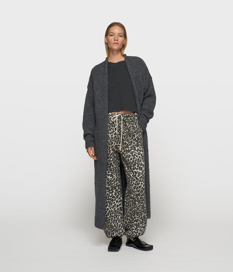 maxi knit cardigan | antra melee