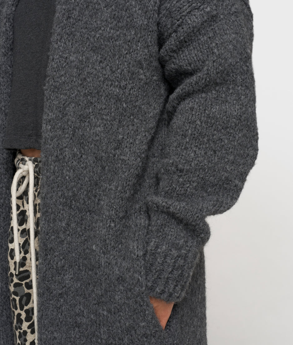 maxi knit cardigan | antra melee