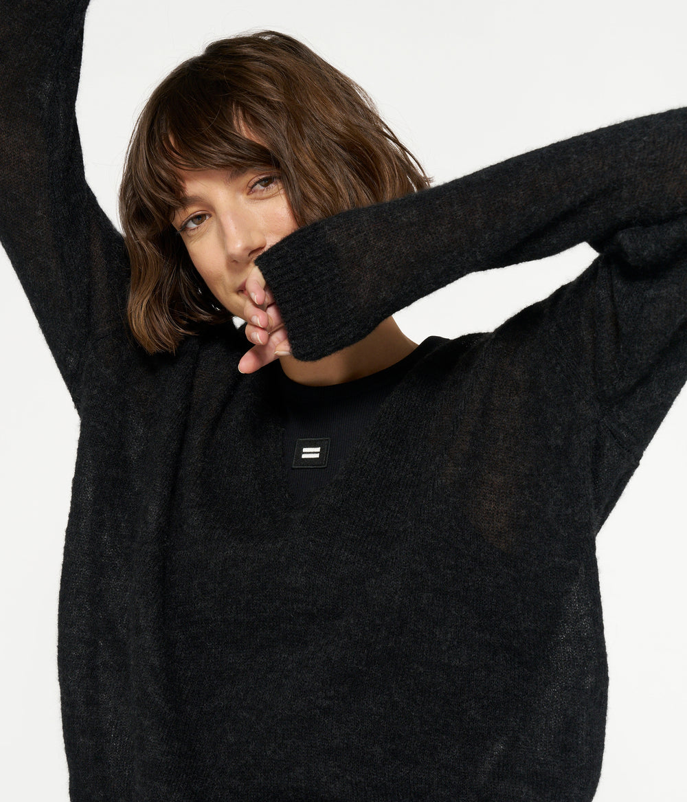 THE THIN SWEATER ecru 10DAYS Official Online Store