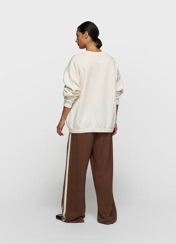 statement sweater | pearl