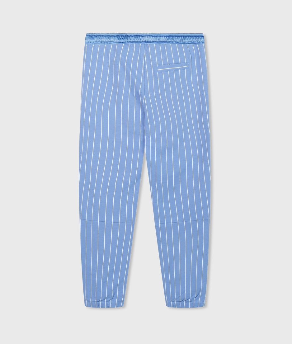 cropped jogger stripes | blue bell