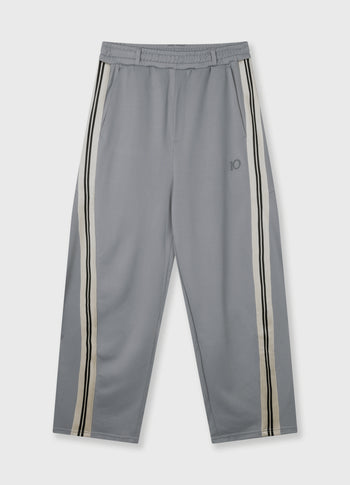 barrel track pants | light graphite