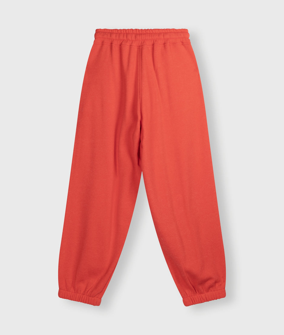 favourite jogger | poppy red