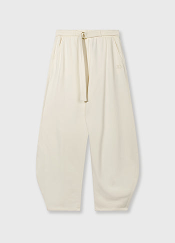 banana pants fleece | soft vanilla