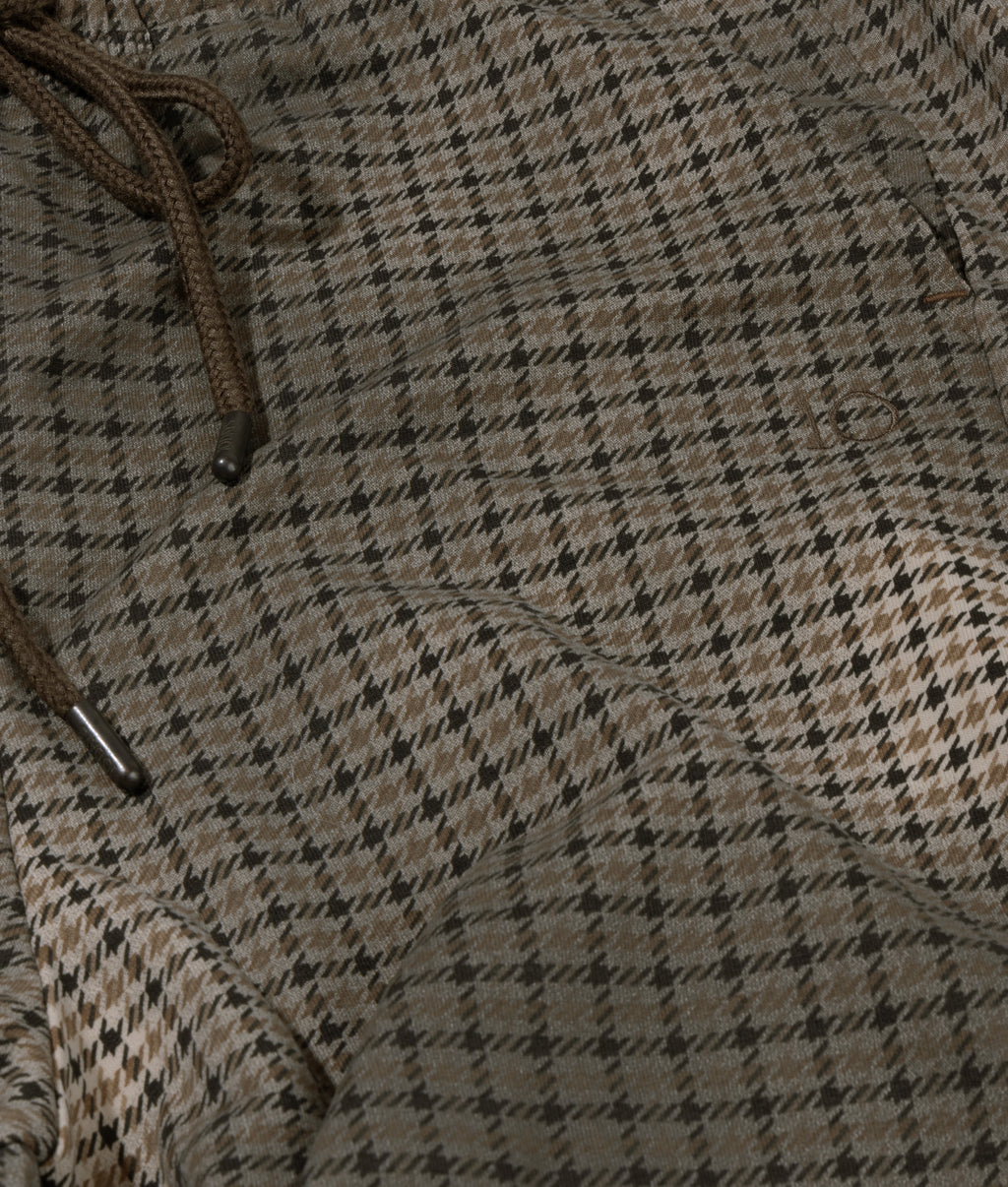 chique pants check | champagne