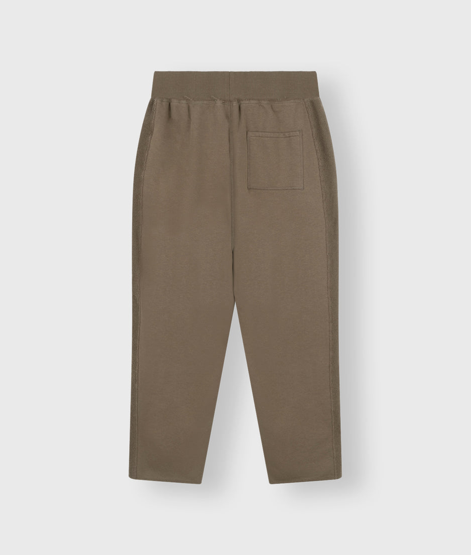 side panel jogger | dark moss