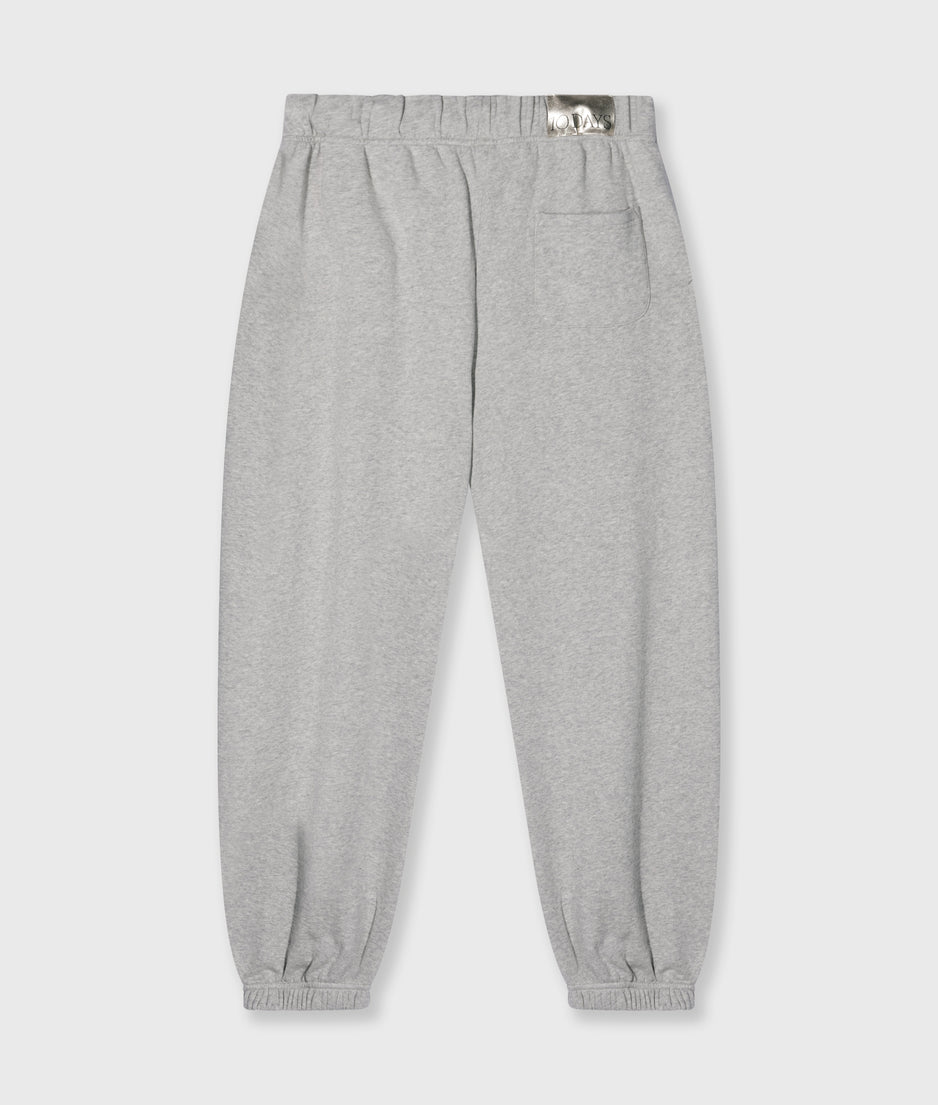 Bar jogger fleece | light grey melee